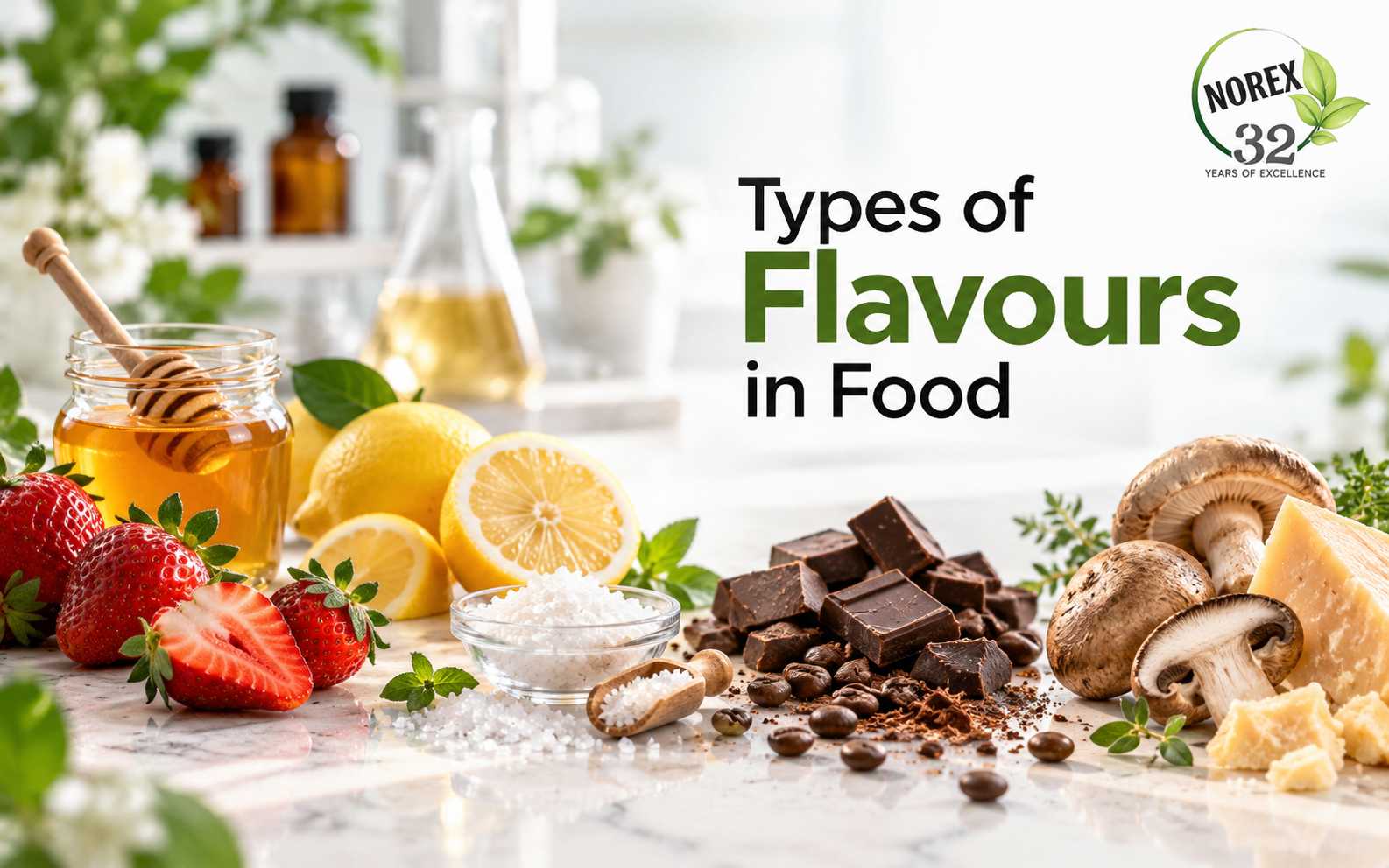 Types of Flavours in Food: A Complete Guide for Formulators
