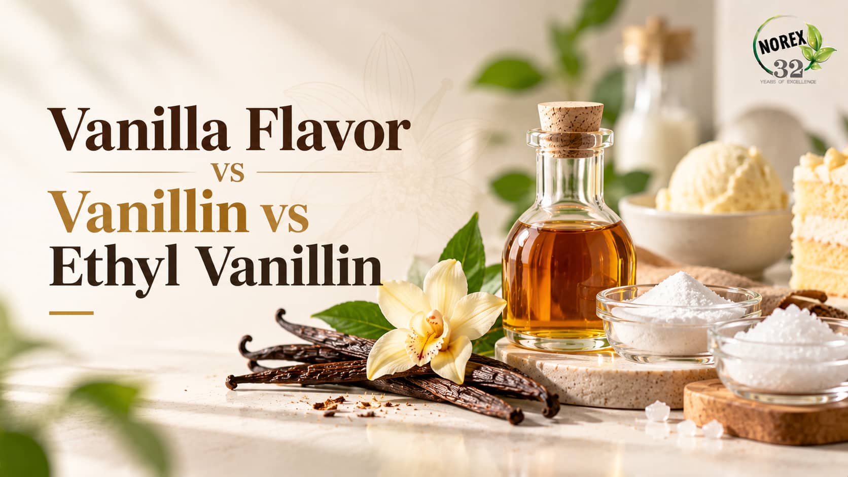 Vanilla Flavor vs Vanillin vs Ethyl Vanillin: Differences, Strength and Labeling