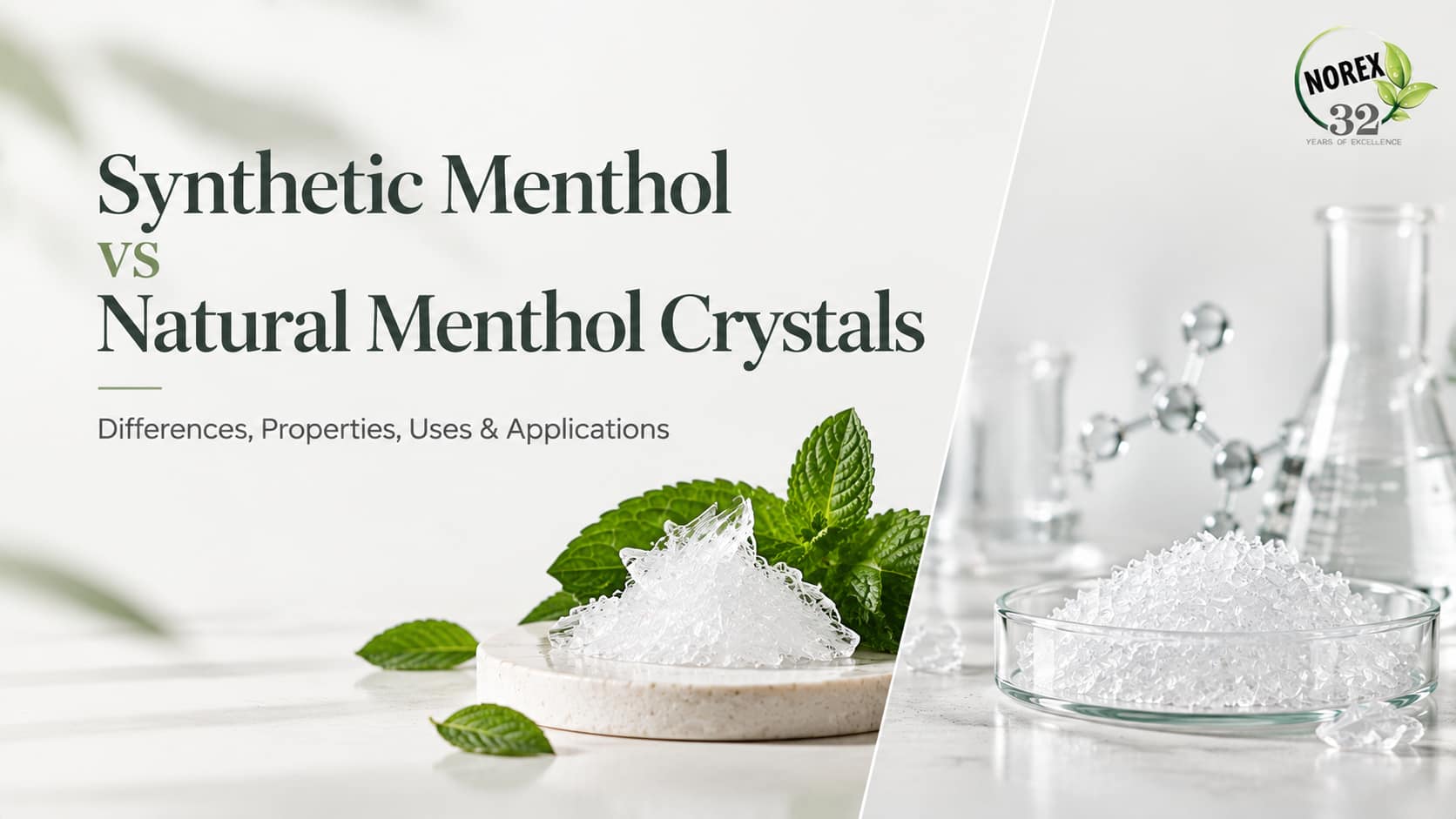 What Is Menthol? Synthetic Menthol vs Natural Menthol Crystals: A B2B Sourcing & Formulation Guide